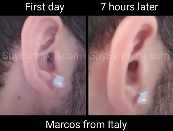 Spy earpiece cheating exam Marcos from Italy Anti Jammer